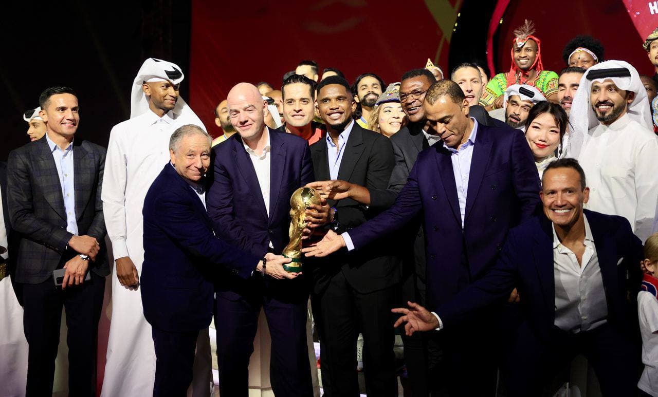یک سال تا جام جهانی ۲۰۲۲ قطر با حضور مهدوی‌کیا و بکهام و اتوئو