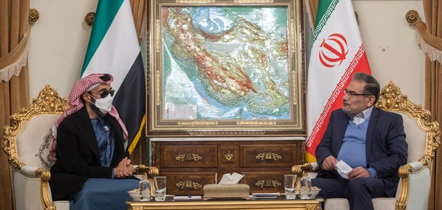 ملاقات شمخانی و مشاور امنیتی امارات