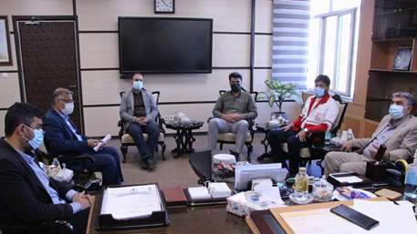 در دیدار مدیران عامل جمعیت هلال احمر و شرکت گاز در خوزستان تاکید شد