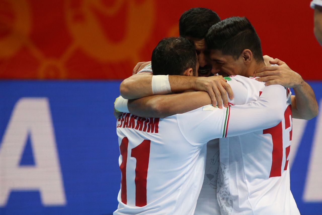 دیدار تیم ملی فوتسال ایران با ایتالیا