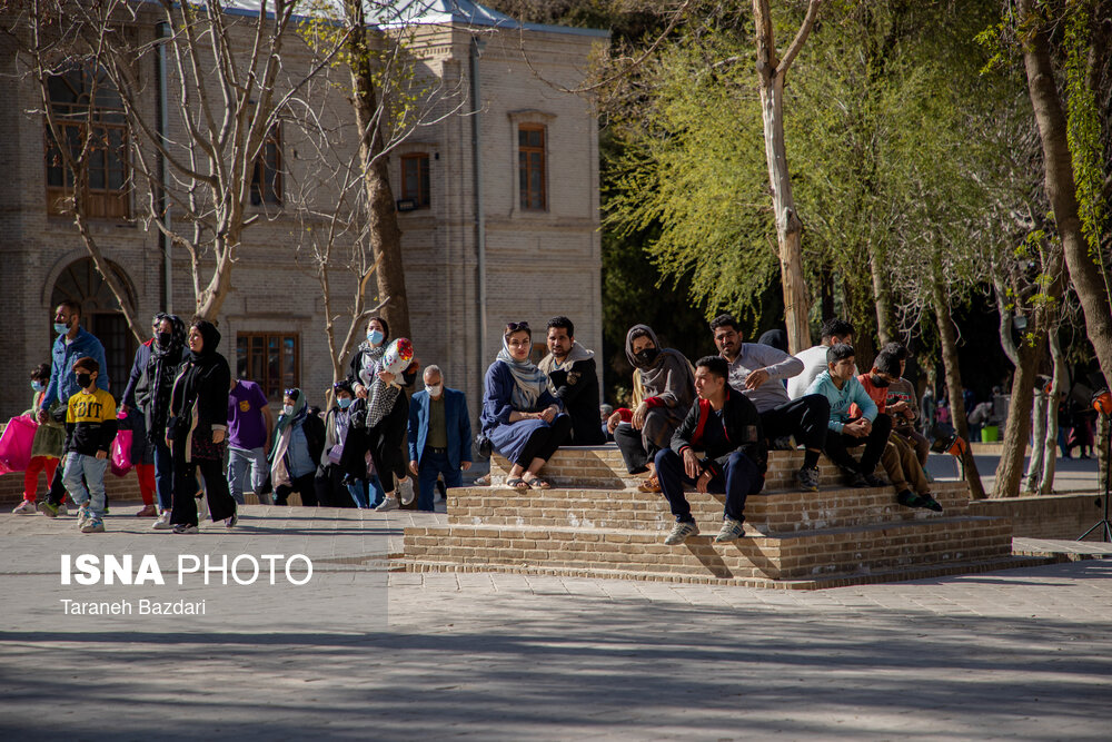 مسافران نوروزی در لرستان/ گزارش تصویری