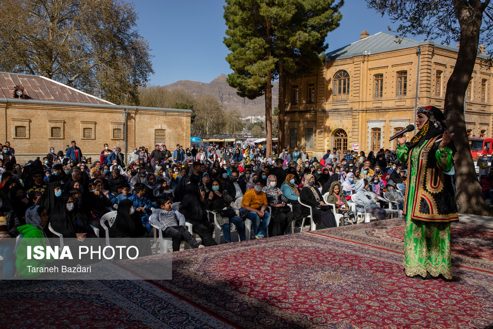 مسافران نوروزی در لرستان/ گزارش تصویری