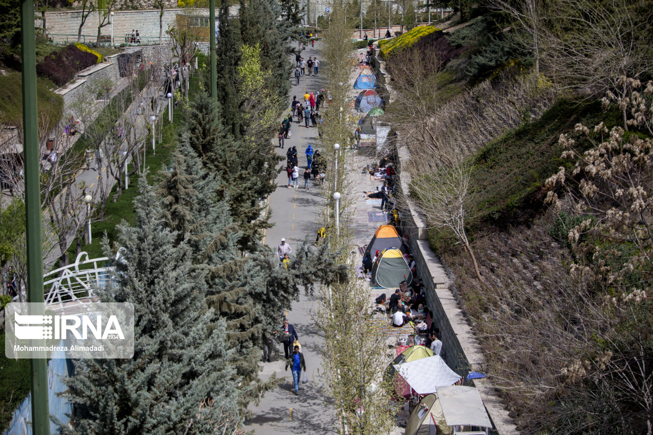 روز طبیعت در تهران/ گزارش تصویری