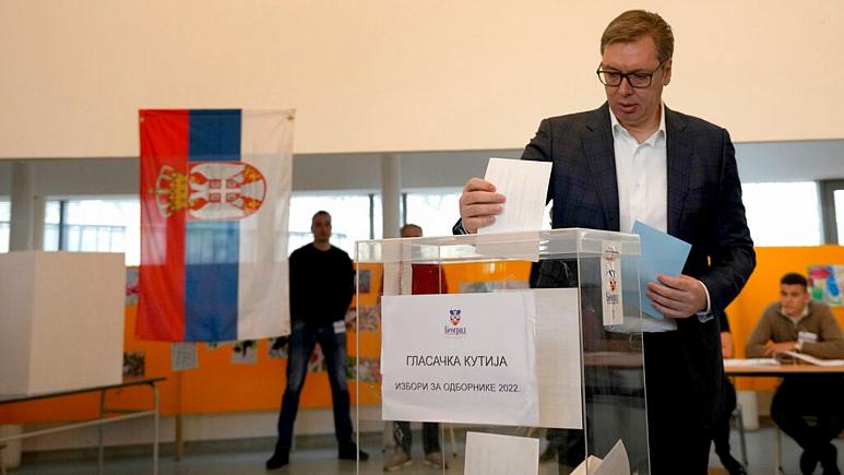 انتخابات ریاست جمهوری صربستان؛ ووچیچ اعلام پیروزی کرد