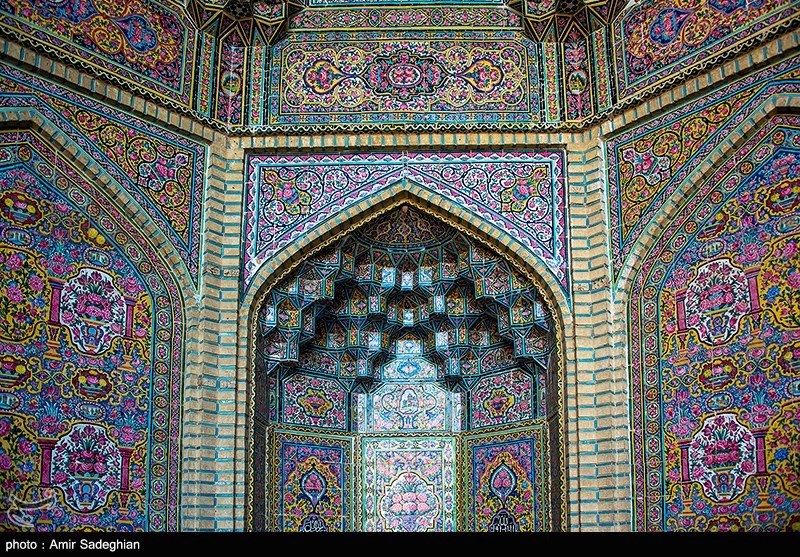 مسجد نصیرالملک شیراز/ گزارش تصویری