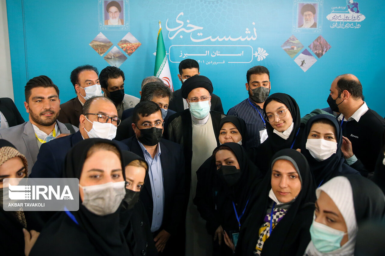 سفر رئیسجمهور به استان البرز/ گزارش تصویری سفر رئیسجمهور به استان البرز/ گزارش تصویری