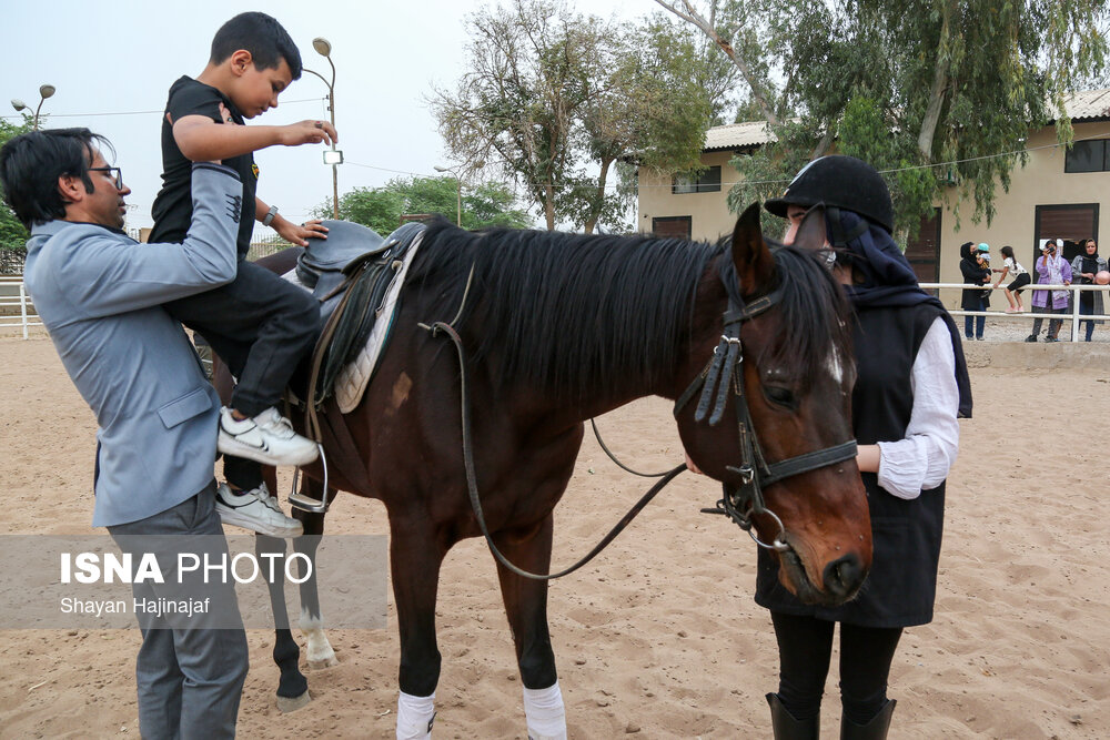 سوار بر اسب «آرزوها»/ گزارش تصویری