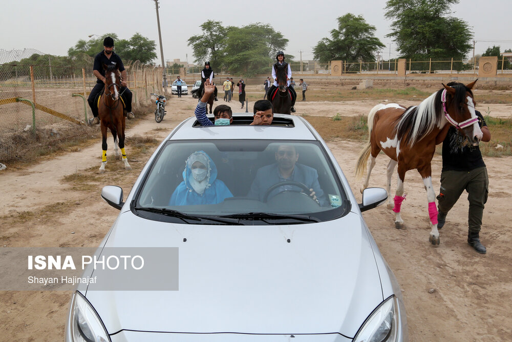 سوار بر اسب «آرزوها»/ گزارش تصویری