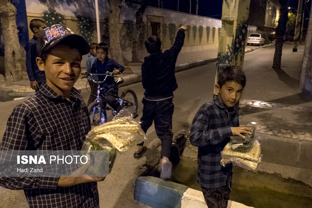 سفره افطار در مناطق محروم/ گزارش تصویری