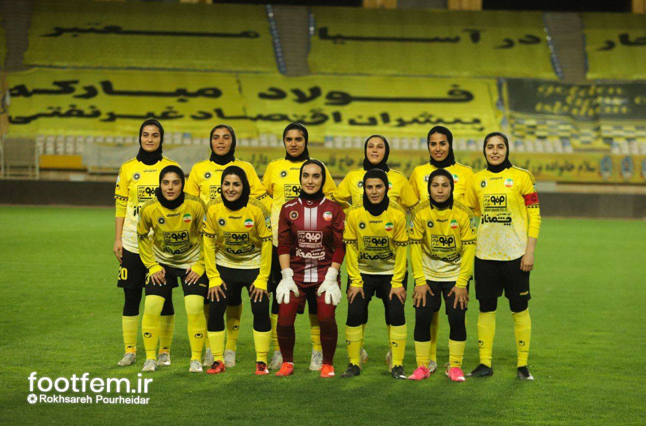 شاهکار تیم زنان سپاهان در نقش‌جهان