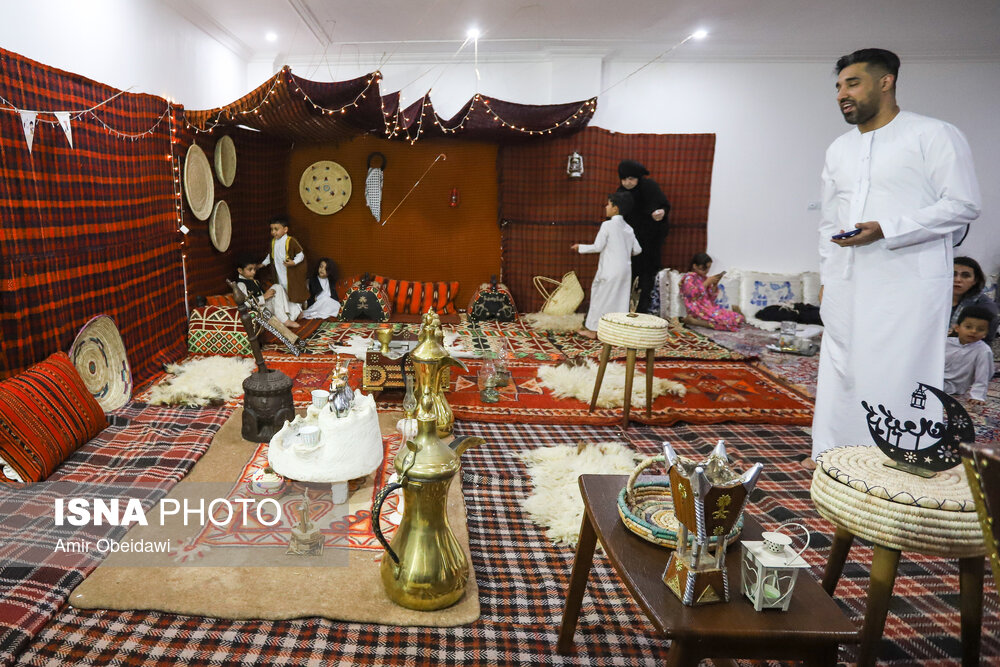 آیین سنتی «گرگیعان» در اهواز/ گزارش تصویری