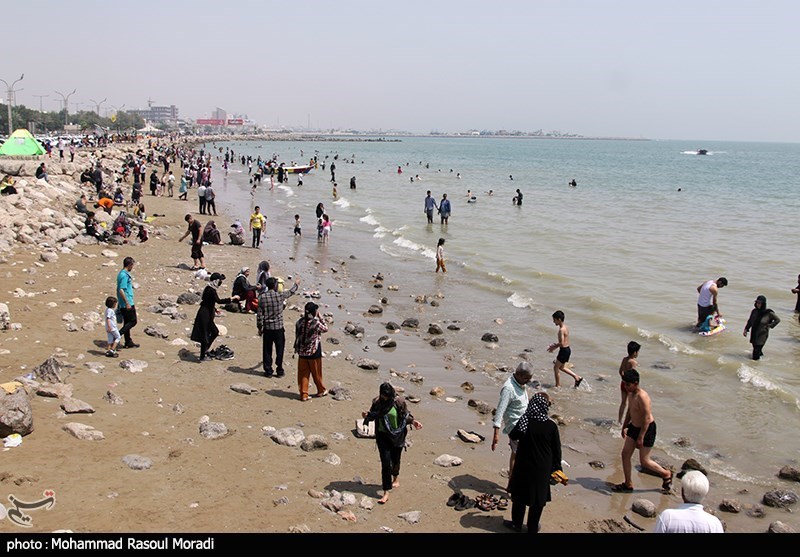 ساحل بندرعباس در ایام نوروز/ گزارش تصویری