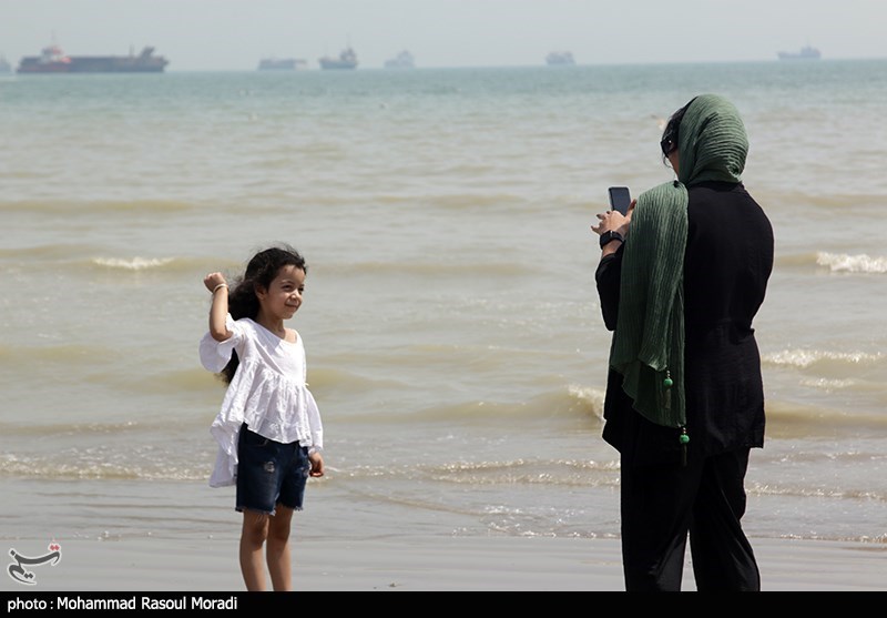 ساحل بندرعباس در ایام نوروز/ گزارش تصویری