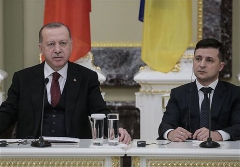 گفتگوی اردوغان با زلنسکی؛ تاکید بر تمامیت ارضی اوکراین