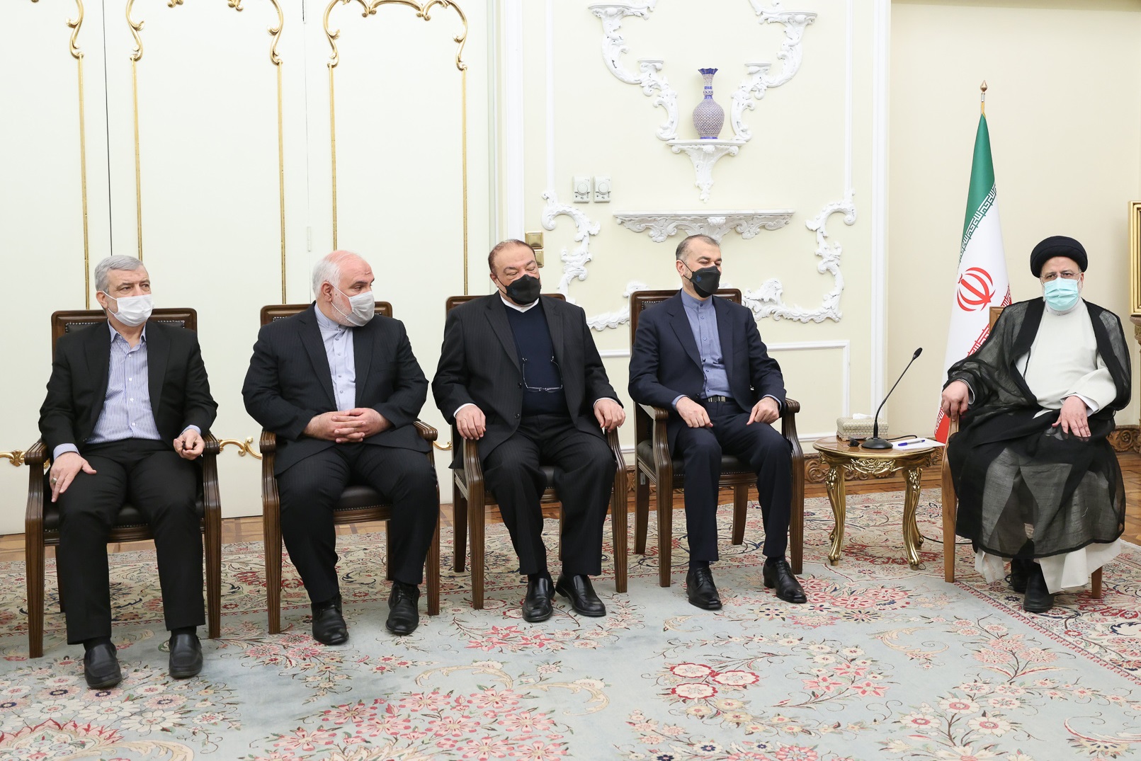 دیدار نوروزی مقامات کشوری و لشکری با رئیسی