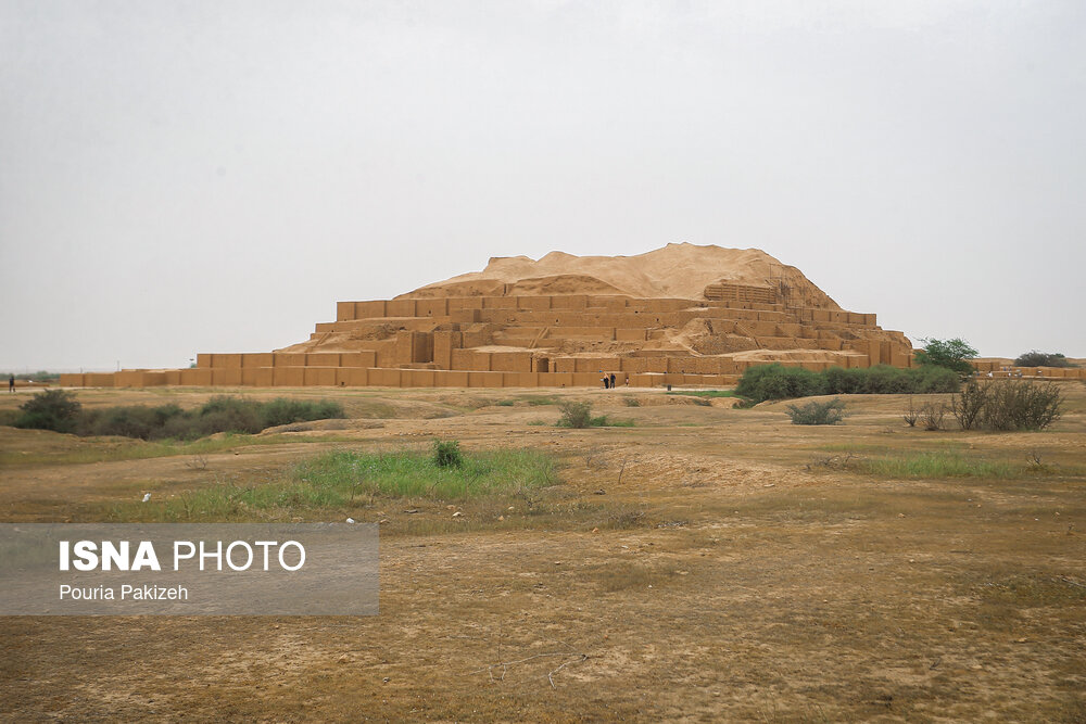 زیبایی‌های زیگورات چغازنبیل/ گزارش تصویری