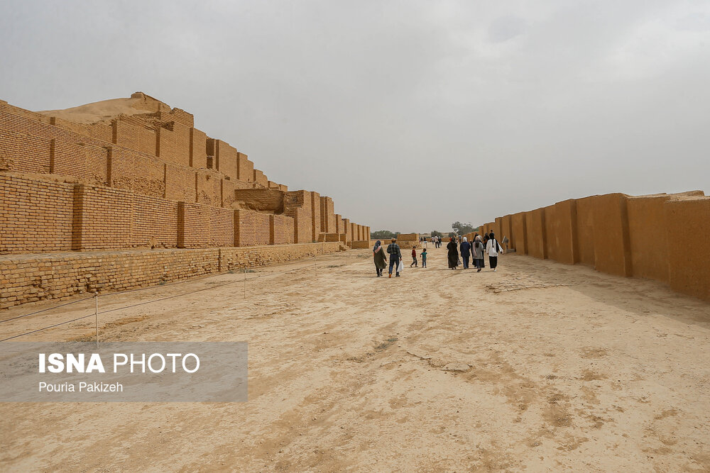 زیبایی‌های زیگورات چغازنبیل/ گزارش تصویری