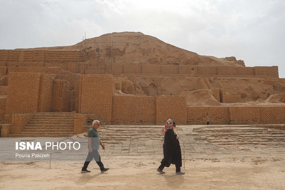 زیبایی‌های زیگورات چغازنبیل/ گزارش تصویری