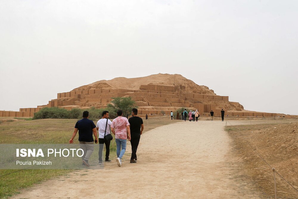 زیبایی‌های زیگورات چغازنبیل/ گزارش تصویری