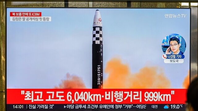 موشک‌پرانی کره شمالی در آخرین روز ۲۰۲۲
