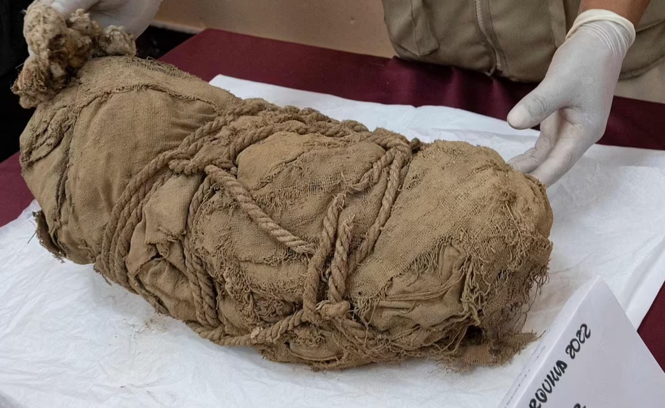 کشف بقایای کودکان قربانی شده در نزدیکی مومیایی ۱۰۰۰ ساله