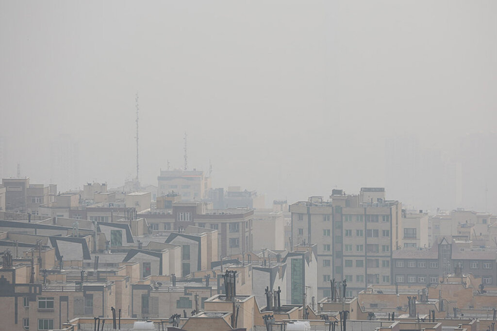 هواشناسی ایران؛ تداوم آلودگی هوا و بارش باران
