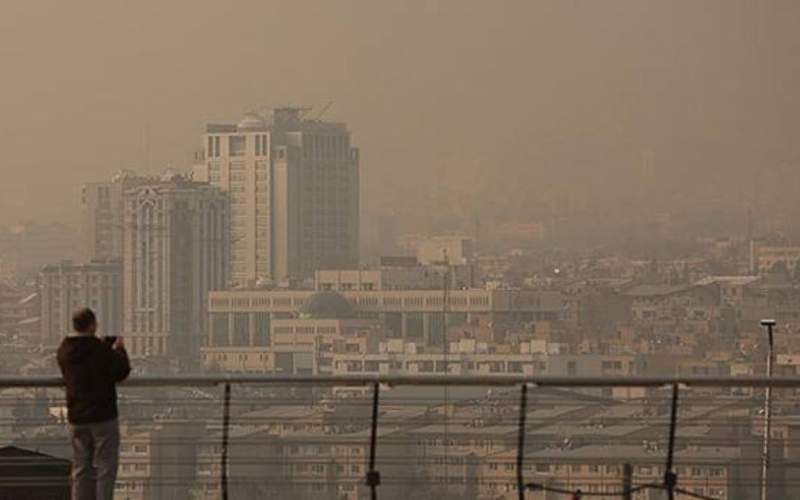 ۷ ایستگاه سنجش کیفیت هوای تهران در وضعیت «نارنجی»