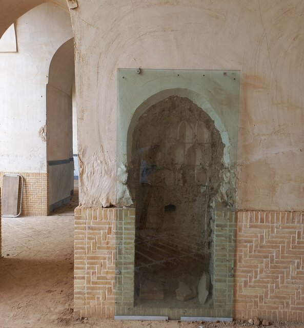 کشف‌های تاریخی تازه در مسجد جامع نوش‌آباد