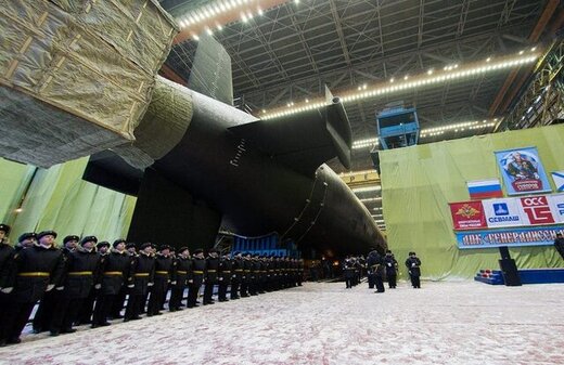 حرکت زیردریایی هسته‌ای روسیه به سمت شمالگان