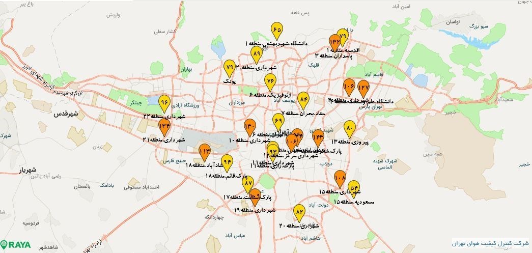 وضعیت هوای تهران؛ «قابل قبول» بعد از ۲ هفته!