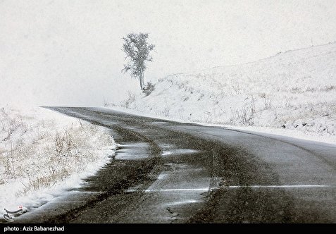 اردبیل برفی شد؛ یخبندان در راه است