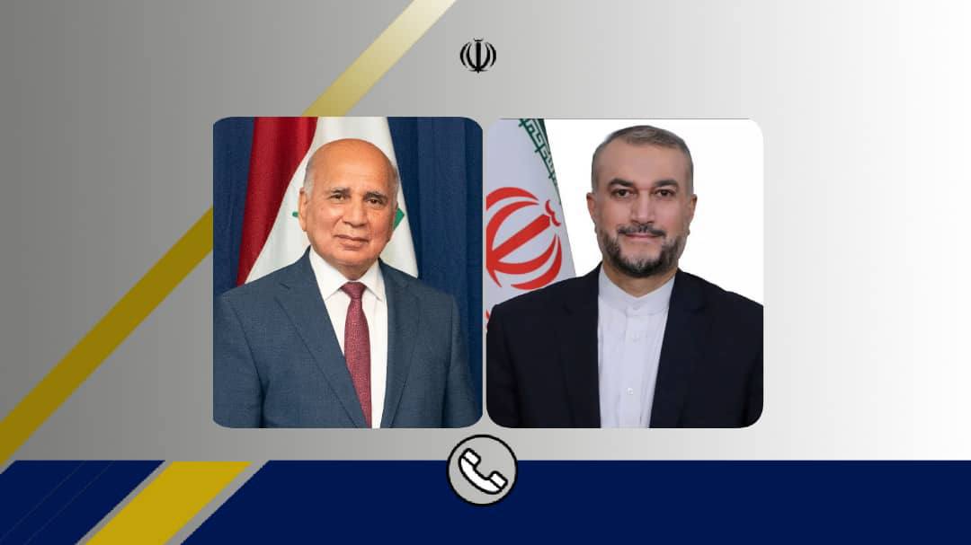 گفتگوی امیرعبداللهیان و فواد حسین؛ رایزنی برای لغو تحریمها تا سفر به بغداد گفتگوی امیرعبداللهیان و فواد حسین؛ رایزنی برای لغو تحریمها تا سفر به بغداد