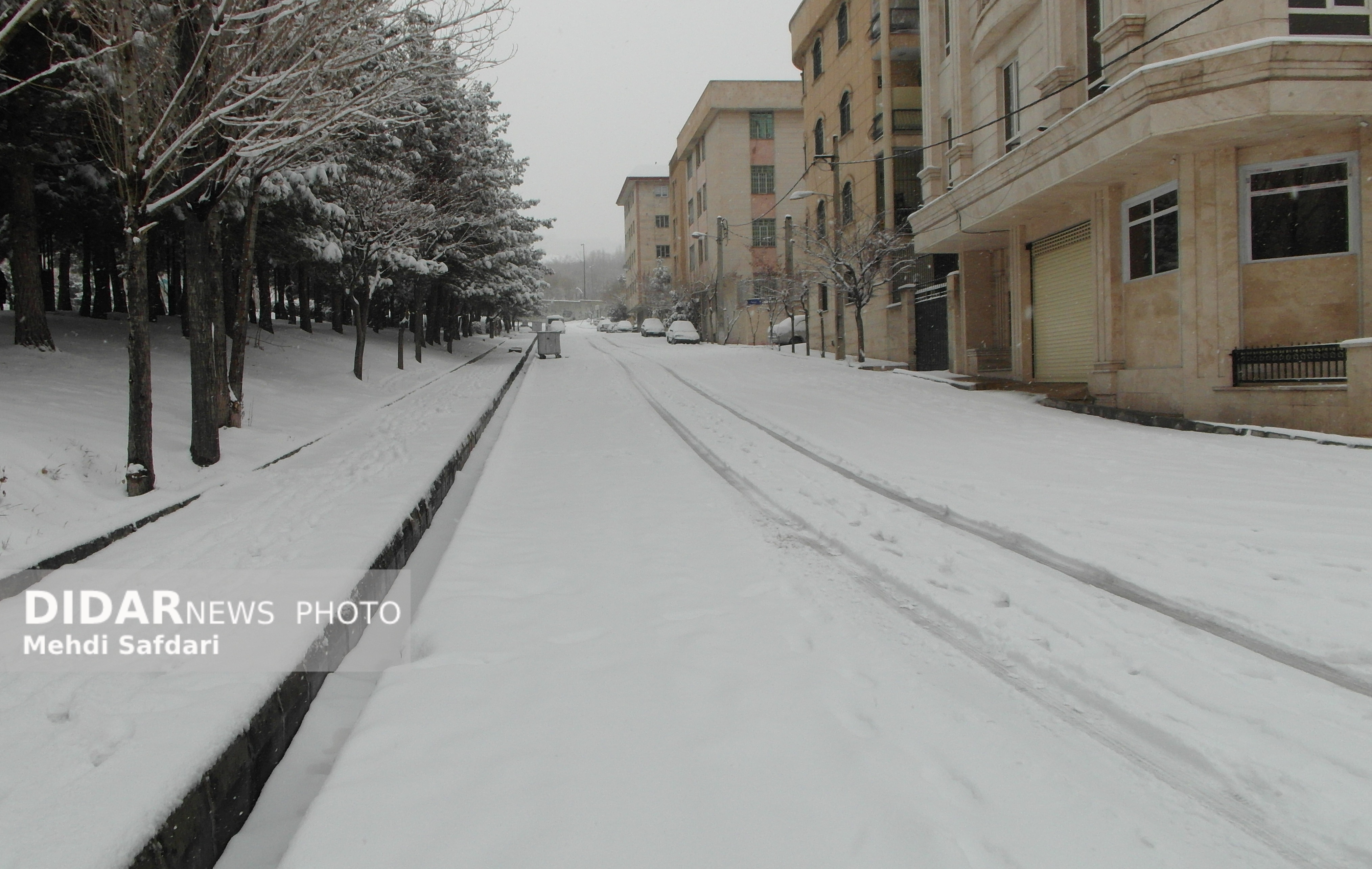 برف و باران در جاده‌های ۷ استان کشور