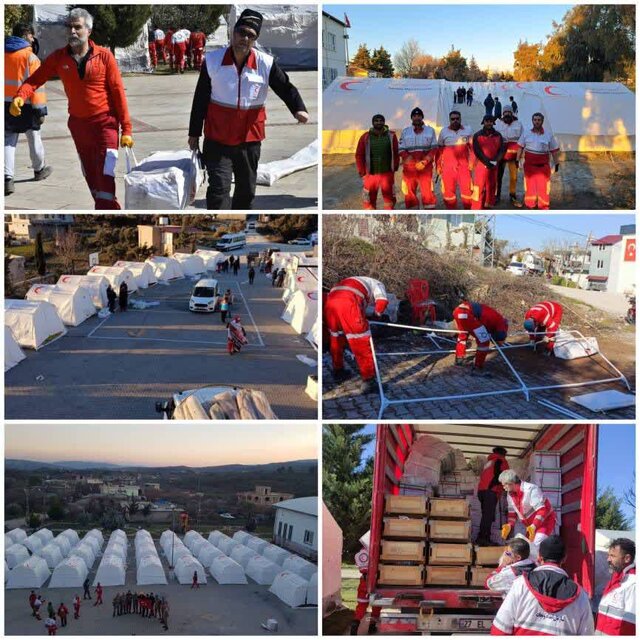 آخرین اخبار از زلزله مرگبار ترکیه و سوریه/ امدادرسانی هلال احمر کرمان به روستاهای ترکیه
