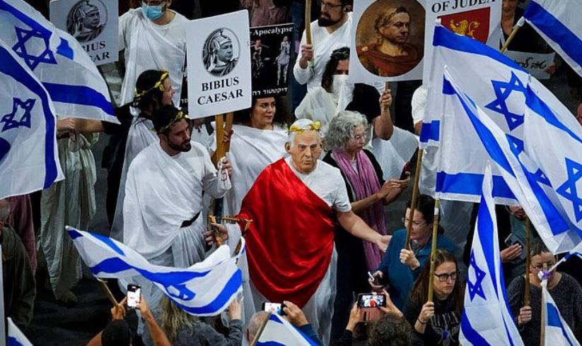 تظاهرات هزاران اسرائيلی علیه «نتانیاهو» ادامه دارد