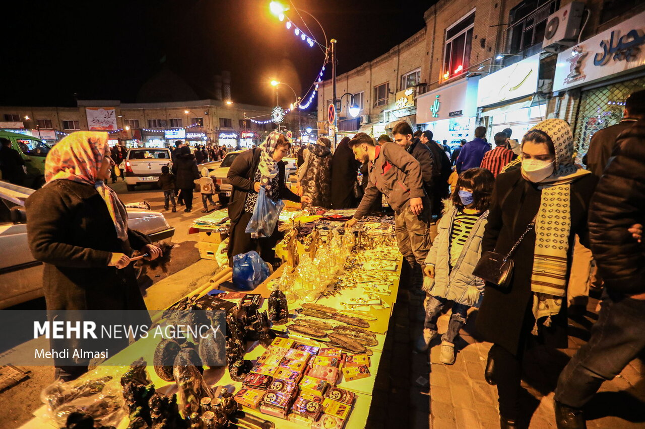 کوچه و بازار زنجان در آستانه نوروز/ گزارش تصویری