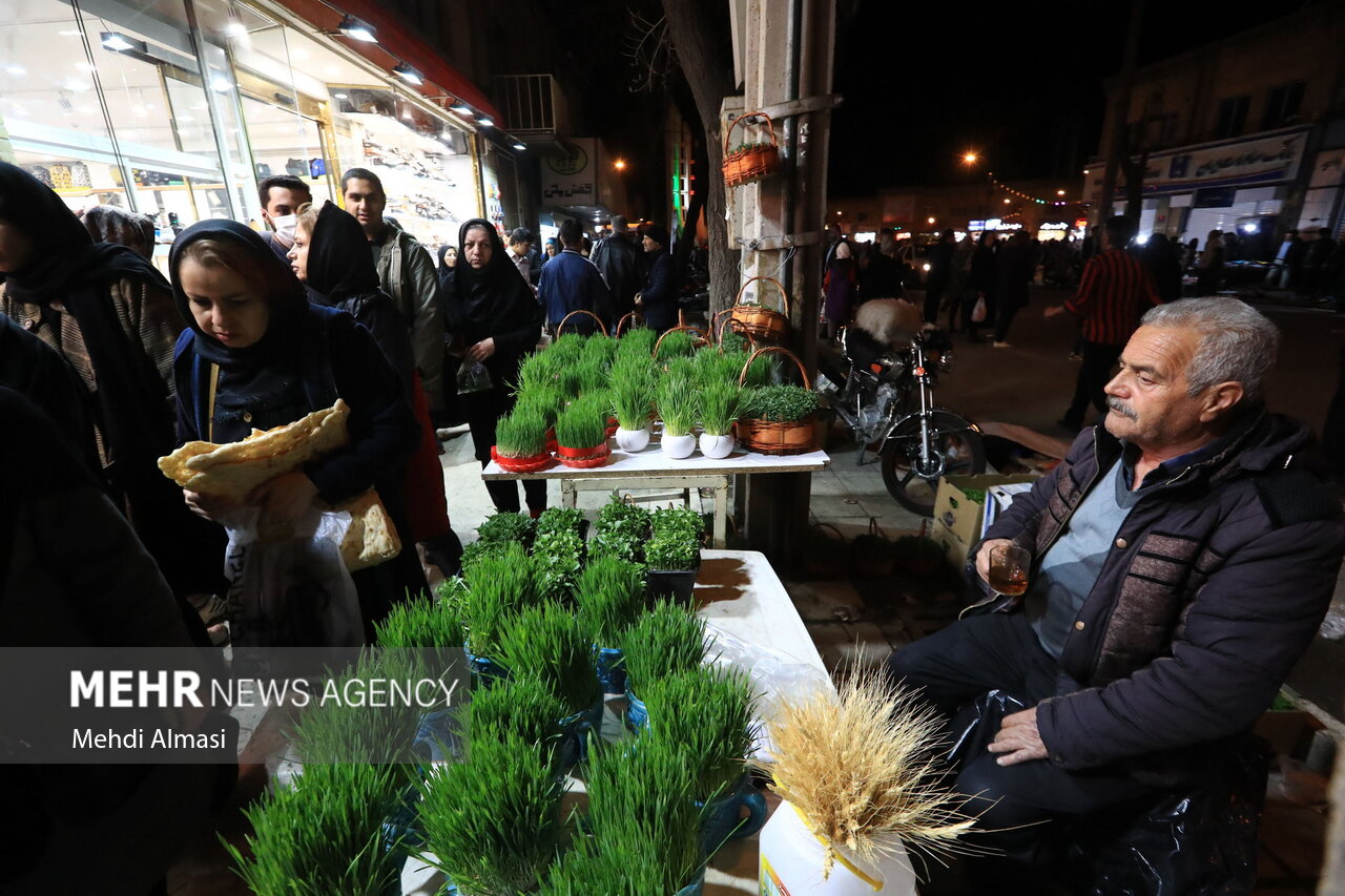 کوچه و بازار زنجان در آستانه نوروز/ گزارش تصویری