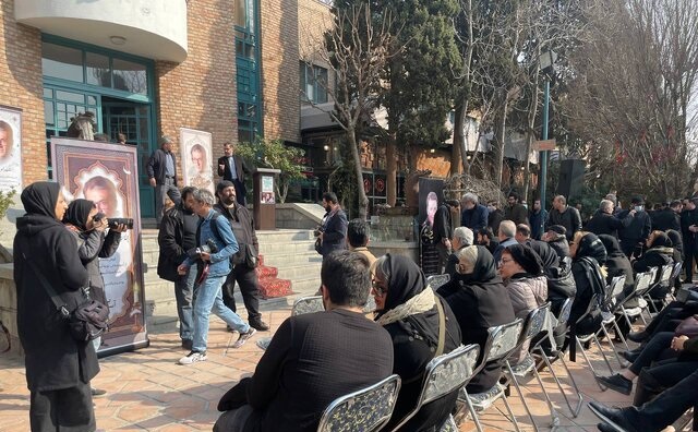 مراسم تشییع پیکر «شهرام عبدلی» در تهران