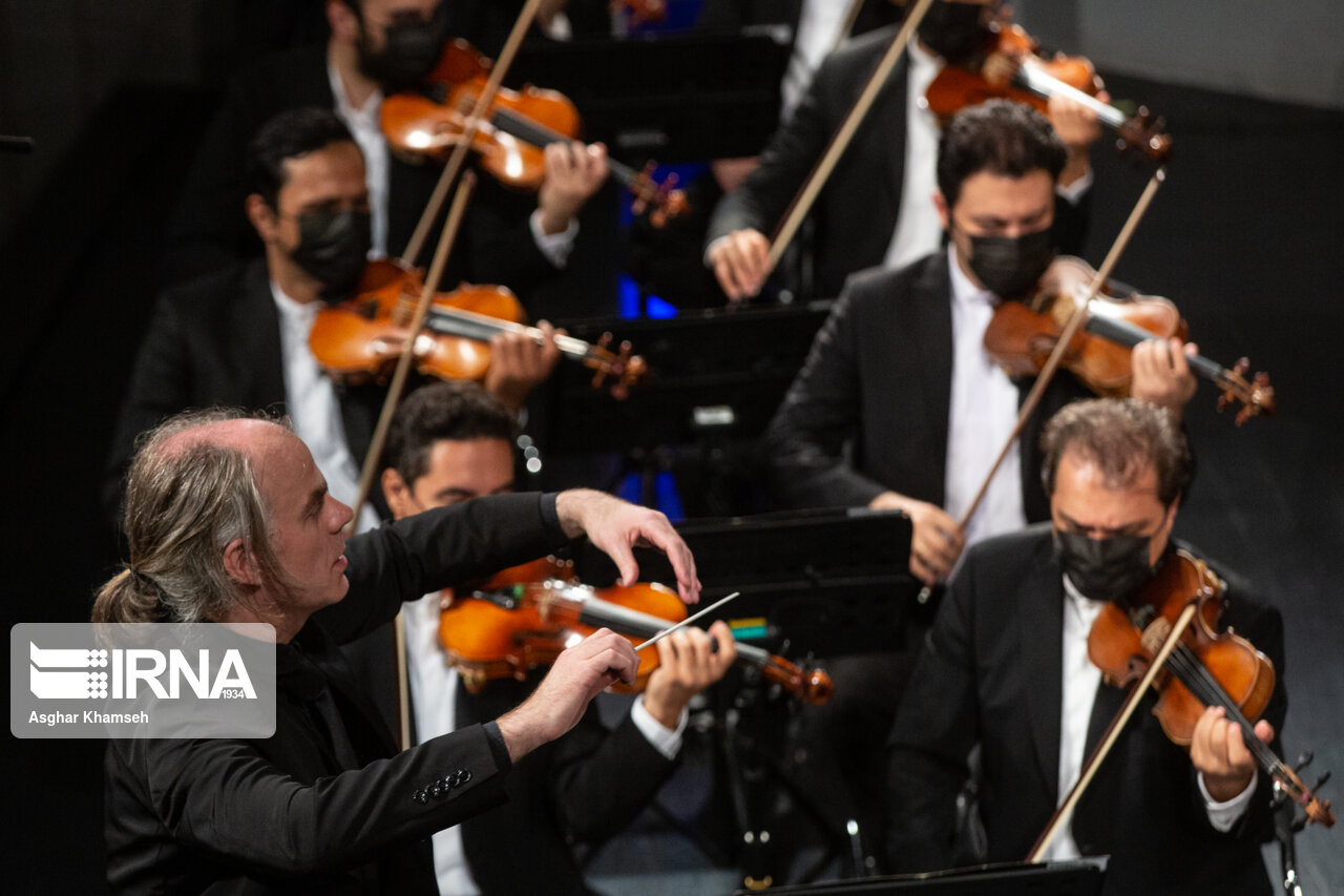 اجرای ارکستر سمفونیک تهران/ گزارش تصویری