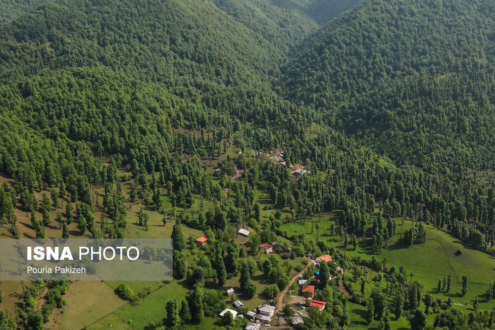 روستای زیبای «استخرگاه»/ گزارش تصویری