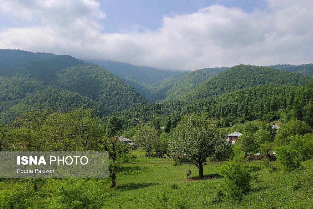 روستای زیبای «استخرگاه»/ گزارش تصویری