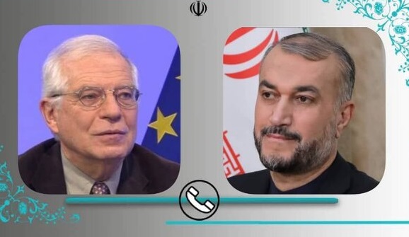 گفتگوی امیرعبداللهیان با بورل؛ کاخ سفید زیاده‌ خواهی‌ها را کنار بگذارد