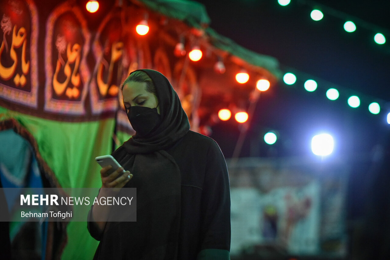 مراسم شب بیست و یکم ماه رمضان/ گزارش تصویری