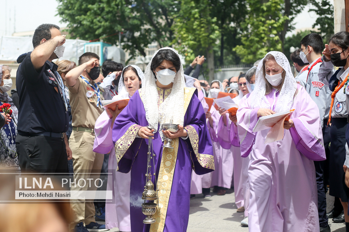 مراسم گرامیداشت سالگرد نسل کشی ارامنه/ گزارش تصویری