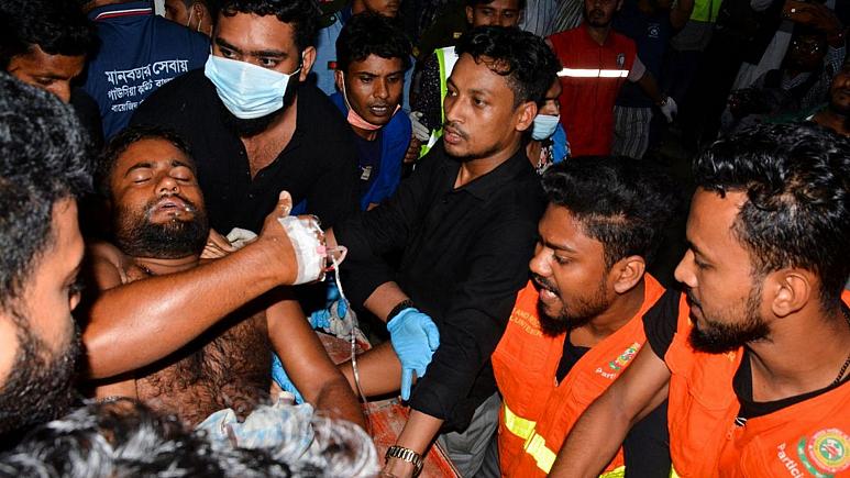 انفجار مهیب در بنگلادش؛ ۲۸ کشته و ۱۷۰ زخمی
