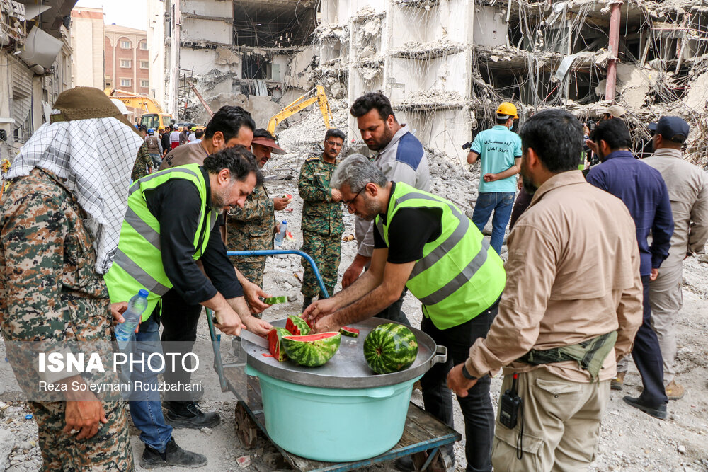 متروپل؛ ۱۴ روز پس از حادثه/ گزارش تصویری