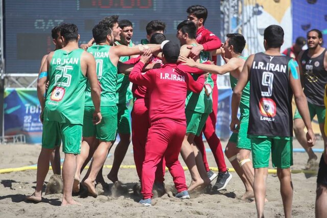 صعود تاریخی هندبال ساحلی ایران به نیمه نهایی مسابقات نوجوانان جهان