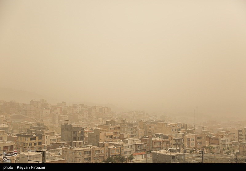 آلودگی هوای سنندج/ گزارش تصویری