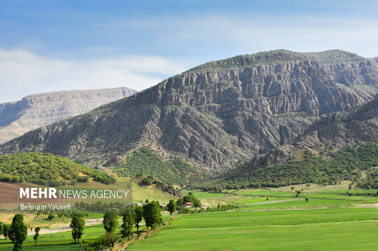 آبشار «ازنادر» لرستان/ گزارش تصویری