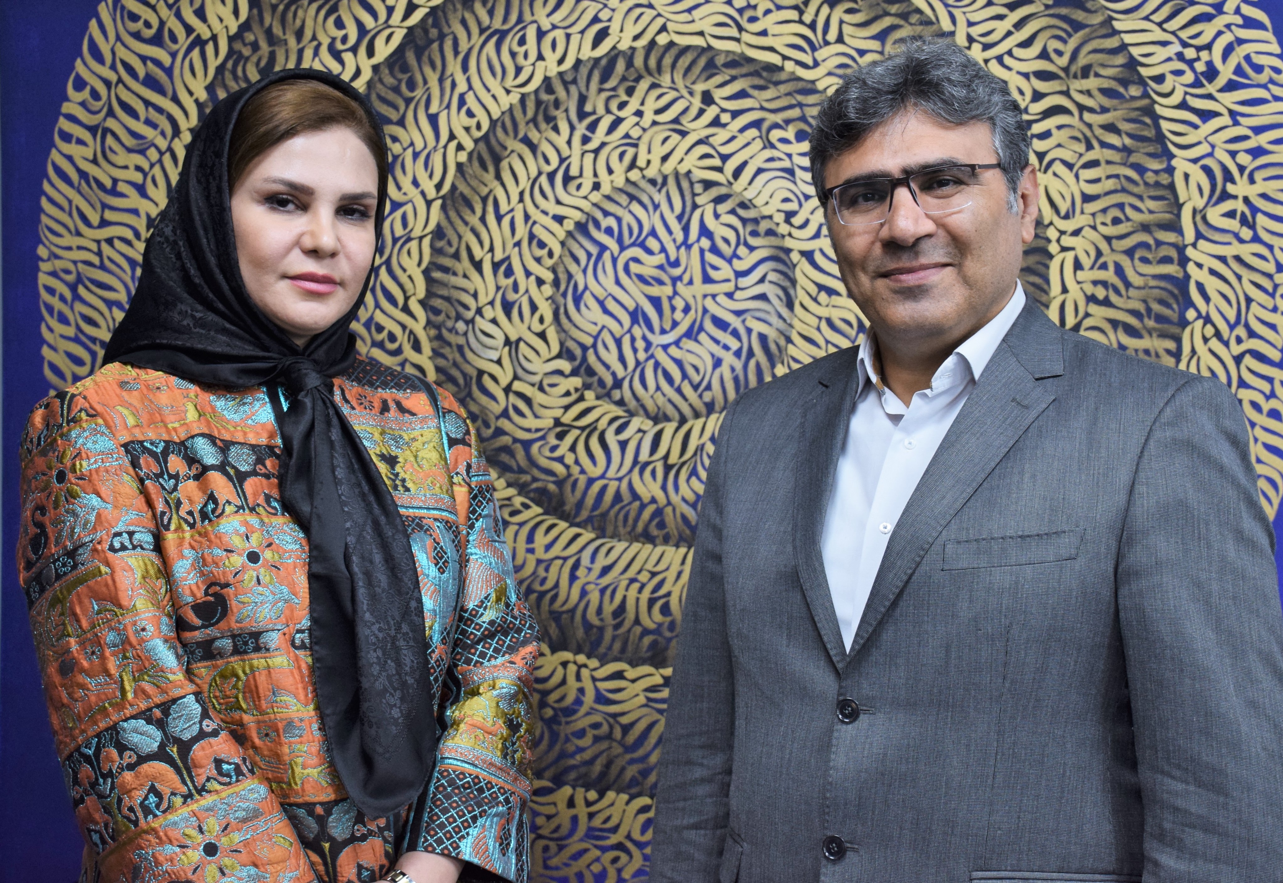 گفتگوی علی رودگرنژاد با آزاده بهرامی علی رودگرنژاد با آزاده بهرامی